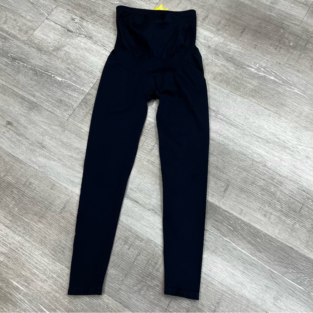 BELLY BANDIT Navy Maternity Leggings - Size Small